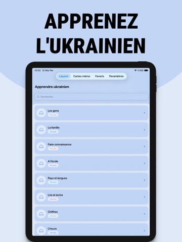Ukrainien facile à apprendre iPad screenshot
