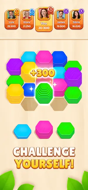 Hexa Stack: Color Merge Puzzle screenshot 4