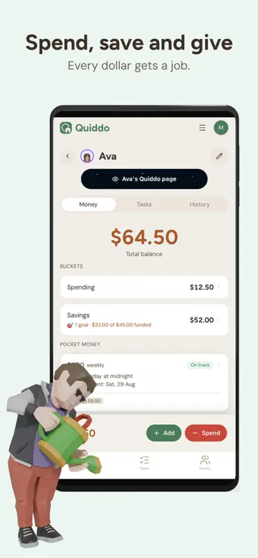 Quiddo: Family Pocket Money screenshot 7 of 8