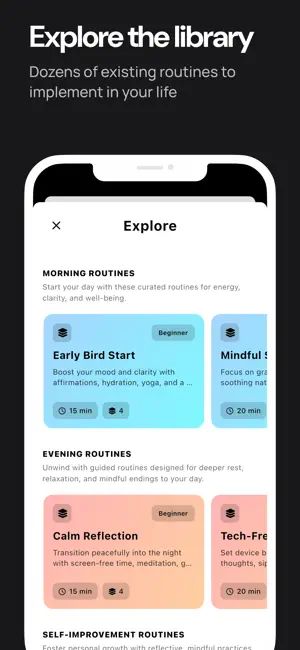 Stacked: Routine, Stack Habits screenshot 3