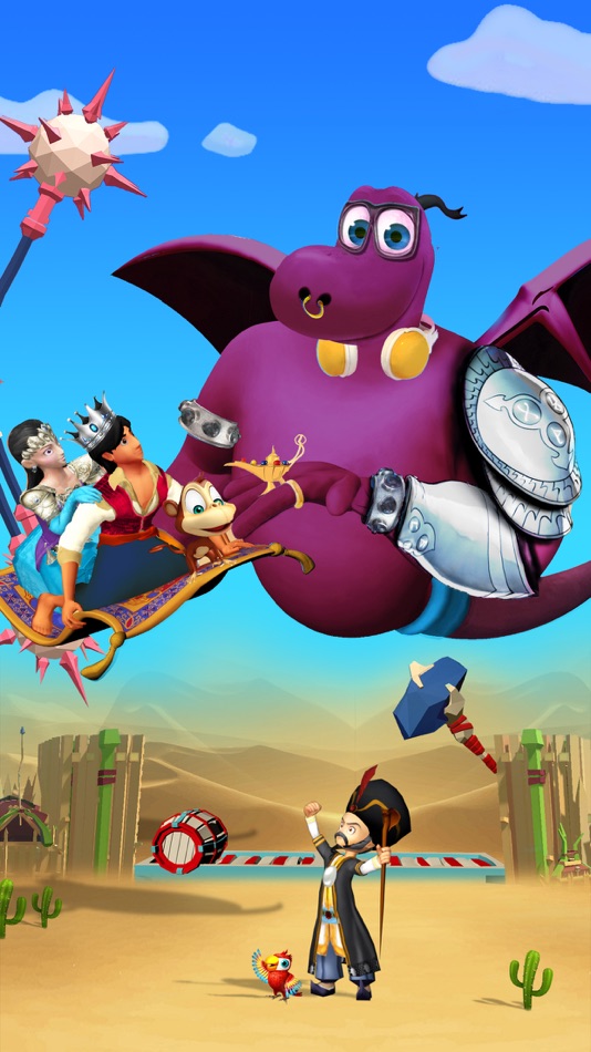 #1. Magic Kid King -Mini StoryGame (iOS) 由: Black Chilli Games ( Top Free Addictive Arcade / Action 3D Car Racing Fun Game )