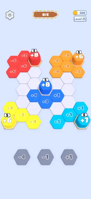 Hexa Flow:Number Puzzle screenshot 2