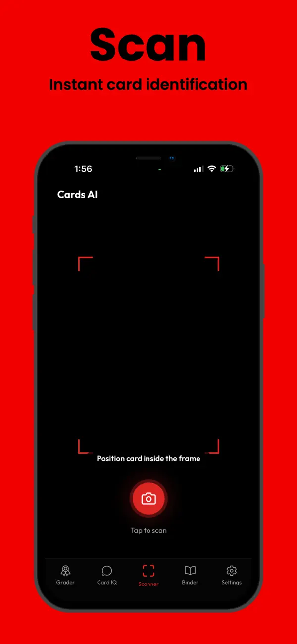 Screenshot #1 pour Cards AI: Sports Card Scanner