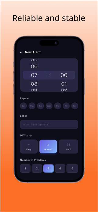 MathWake - Math Alarm Clock Screenshot 3 of 3