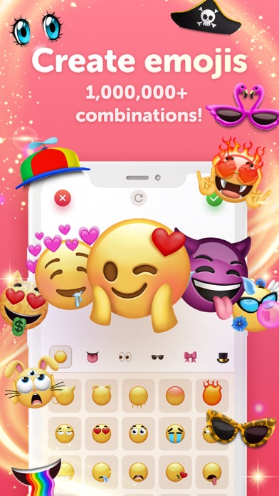 Screenshot #1 pour Emoji Up:sticker & emoji maker