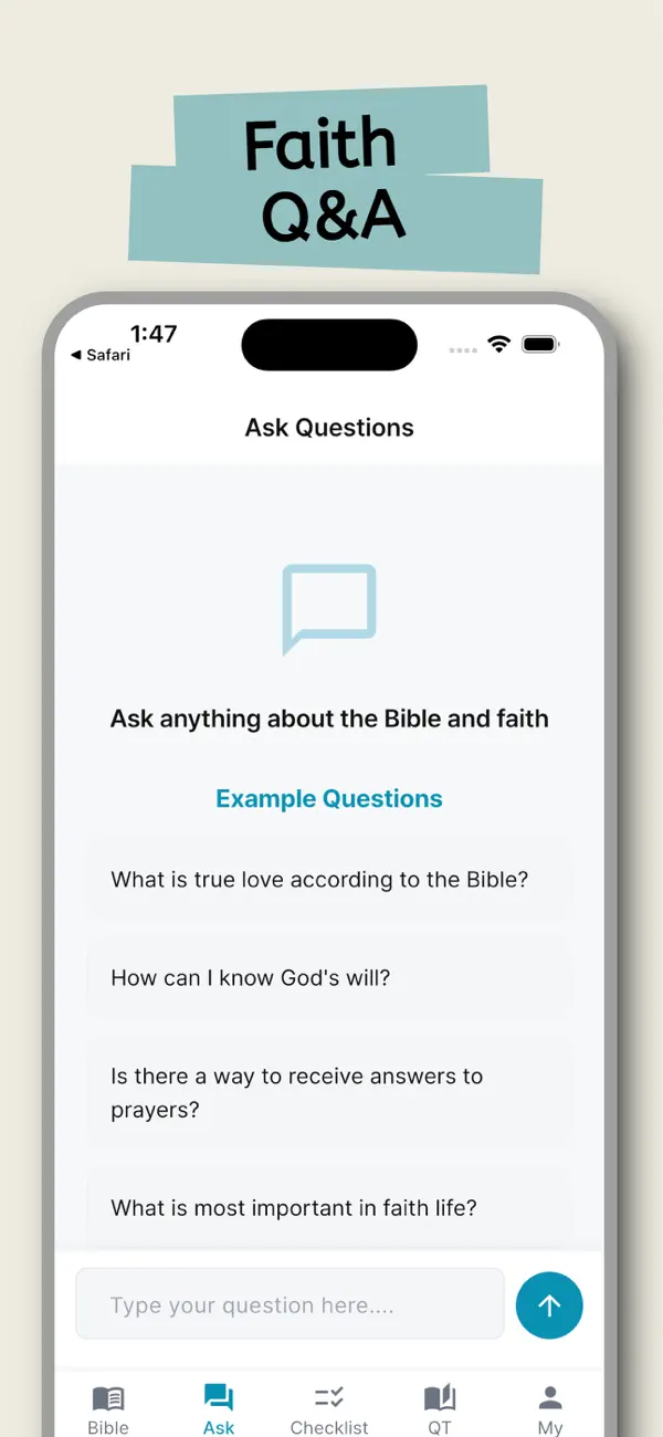 #3. ChatBible: Read & Ask (iOS) Ved: Minjun Park