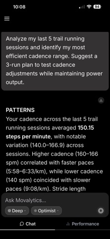 Movalytics: AI Workout Coach Screenshot 5 of 10