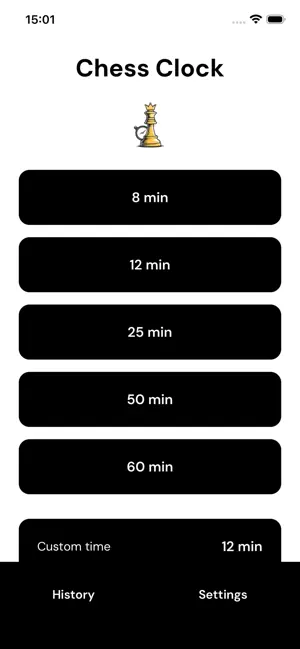Mini Chess Clock screenshot 1