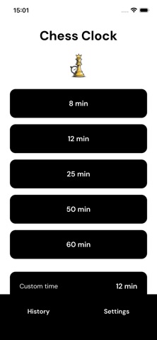 Mini Chess Clock Screenshot 1 of 2