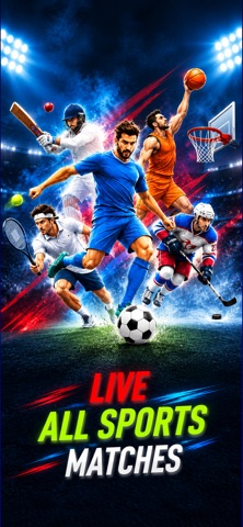CricFy TV : Live All Sports iPhone screenshot 1