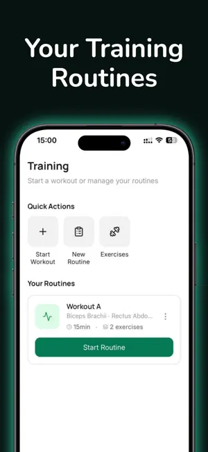 Steelth: Workout & Diet screenshot 2