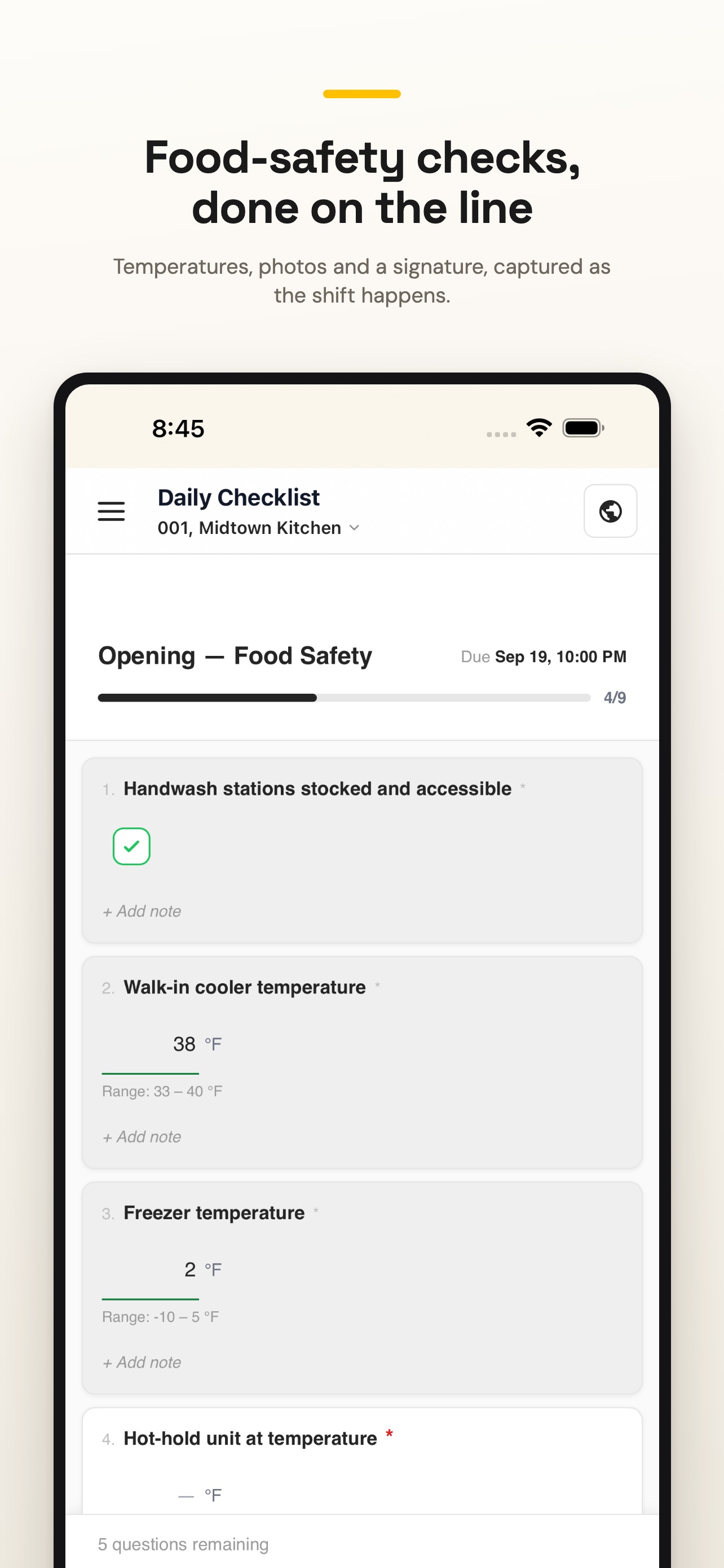 Screenshot 4 of PreciTaste - AIKMS