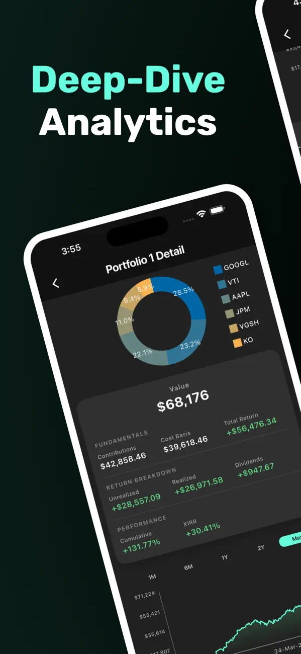 Screenshot #3 pour Stockshelf - Portfolio Tracker