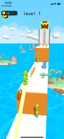 Rubber Man Rush iPhone screenshot