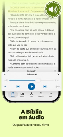 Bíblia JFA Offline iPhone screenshot 3