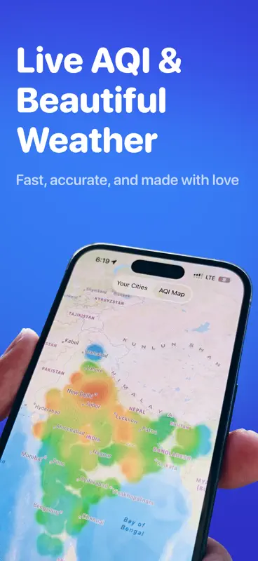 Good Air: AQI & Weather Widget screenshot 1 of 8