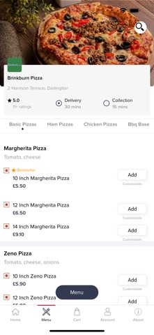Brinkburn Pizza screenshot