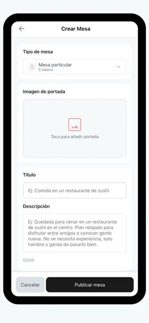 FriendTables iPhone screenshot 5
