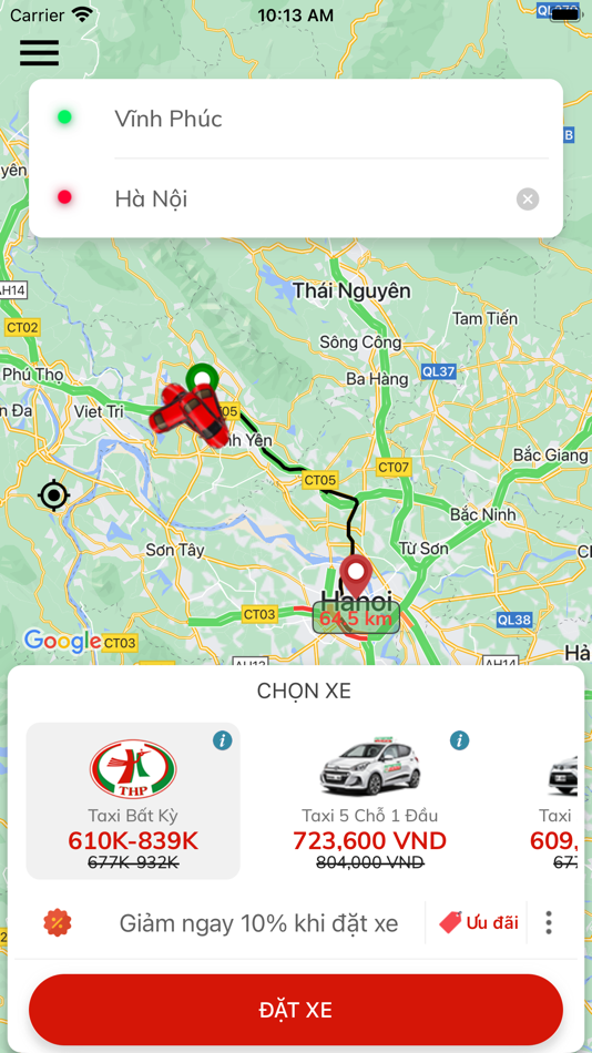 #3. Taxi Thịnh Hưng (iOS) 由: Nguyen Tran Cao