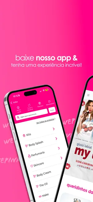 Wepink App iPhone screenshot 2