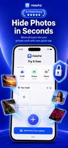 Hide Photos & Videos: HidePal screenshot