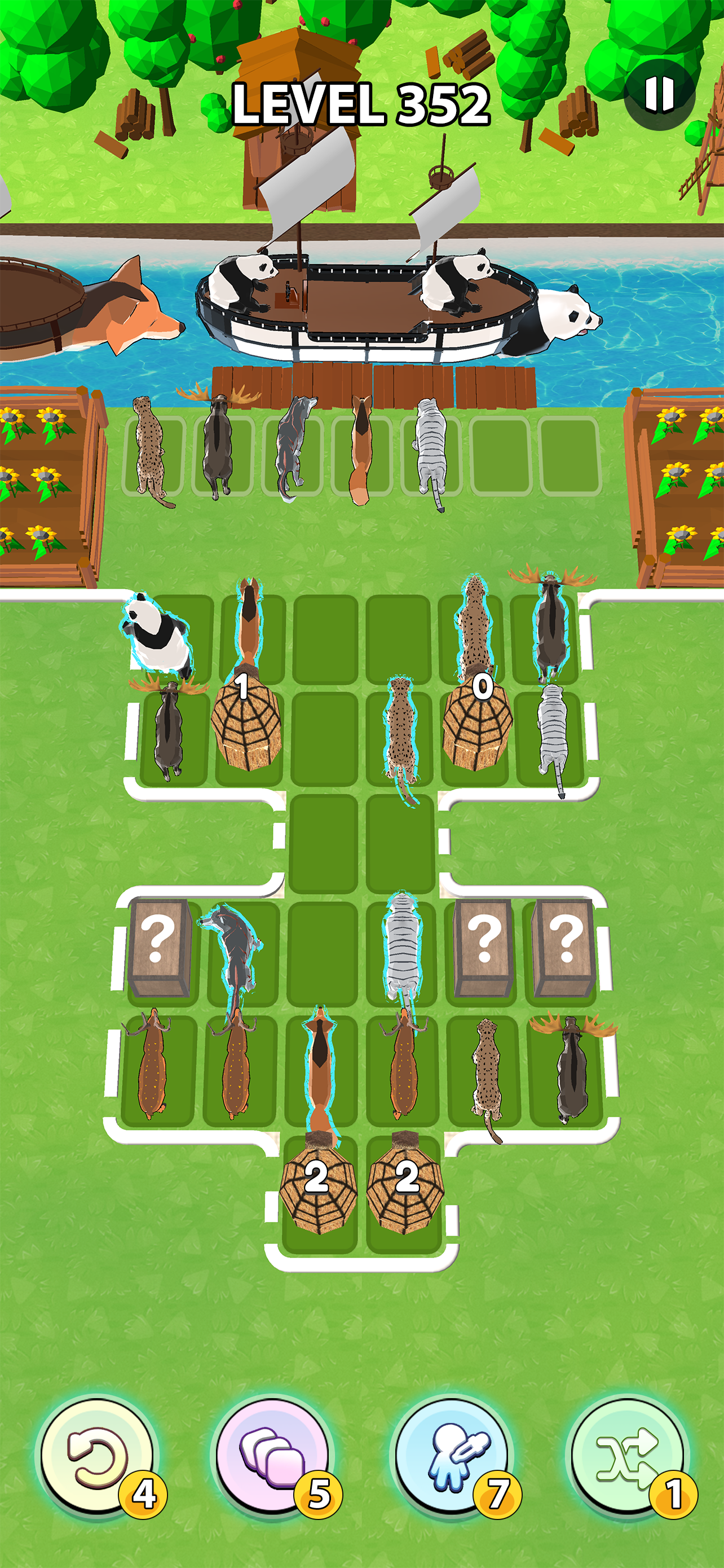 Safari Animal Jam Match Puzzle screenshot 5