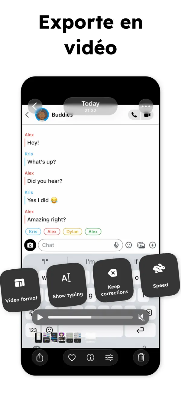 Screenshot #2 pour TextingStory - Textos en vidéo