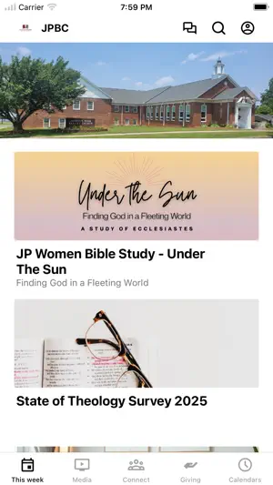 Jackson Park Baptist Church NC screenshot 1