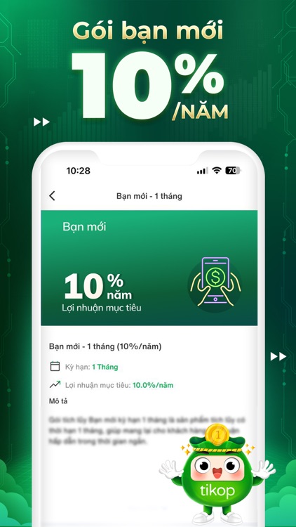 Tikop - Tích lũy linh hoạt