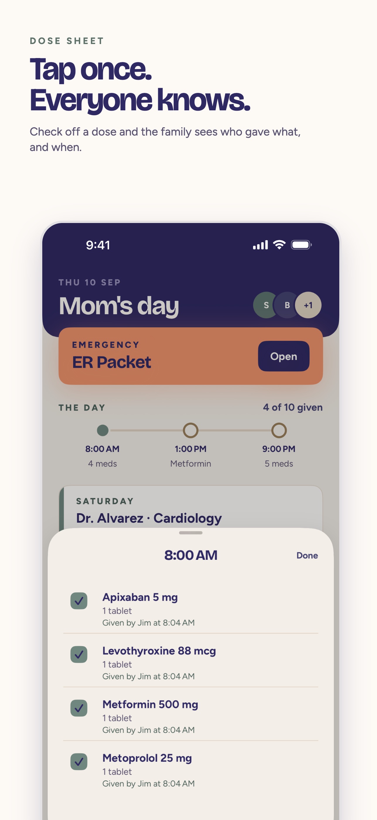 Screenshot 3 of FolksKeeper: Caregiver Binder