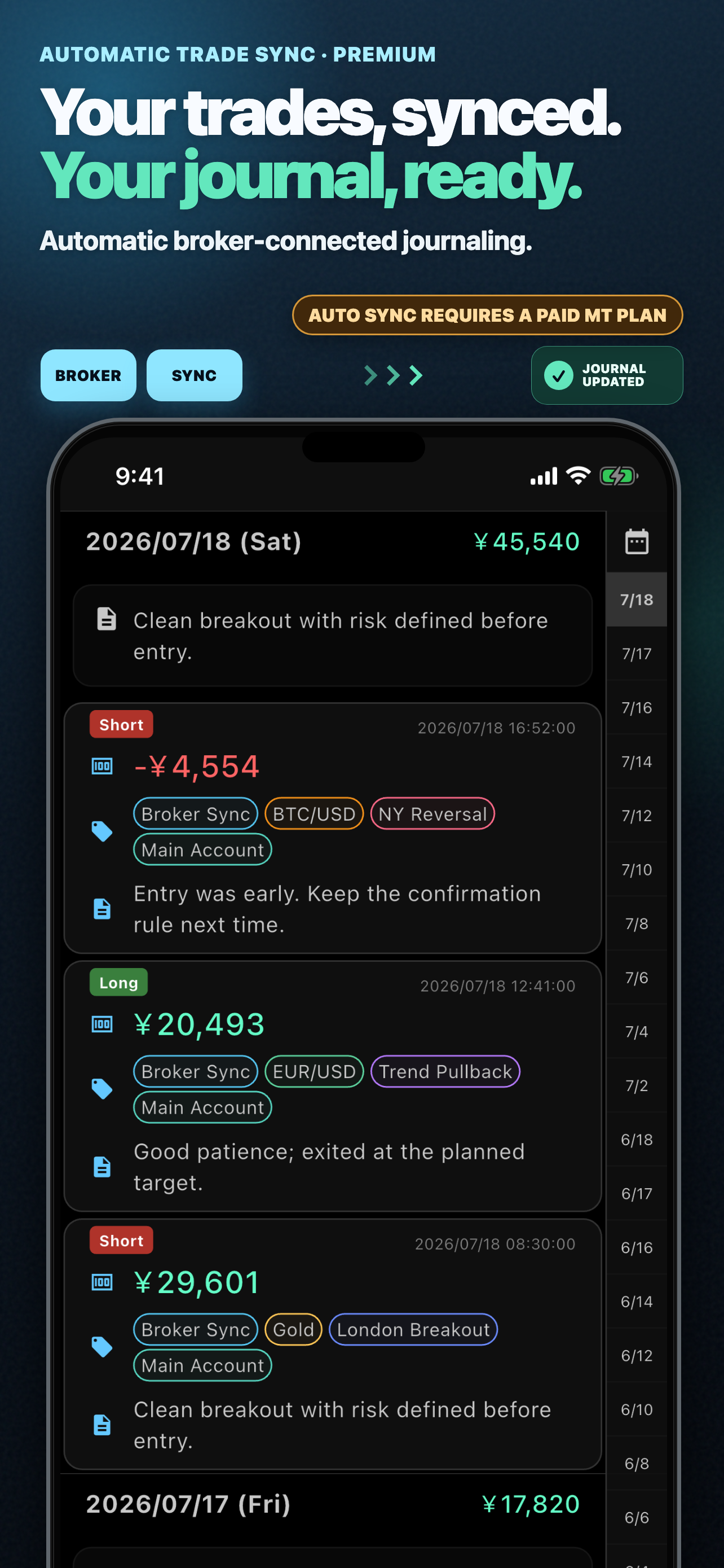 Trade Memo - Investment Log screenshot 3