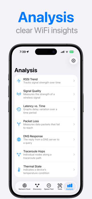Wifi Analyzer - Screenshot 5 of 6