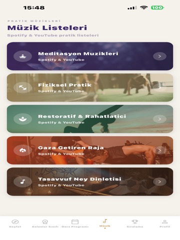 Aslanlar Sınıfı iPad screenshot