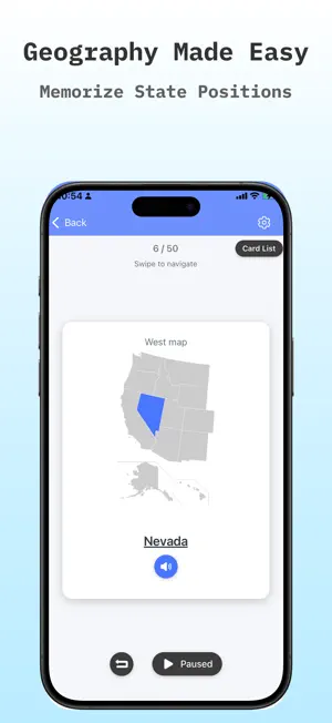 USA Map Master: 50 States Quiz screenshot 3