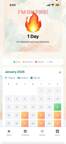 Movana: Running App for Women screenshot
