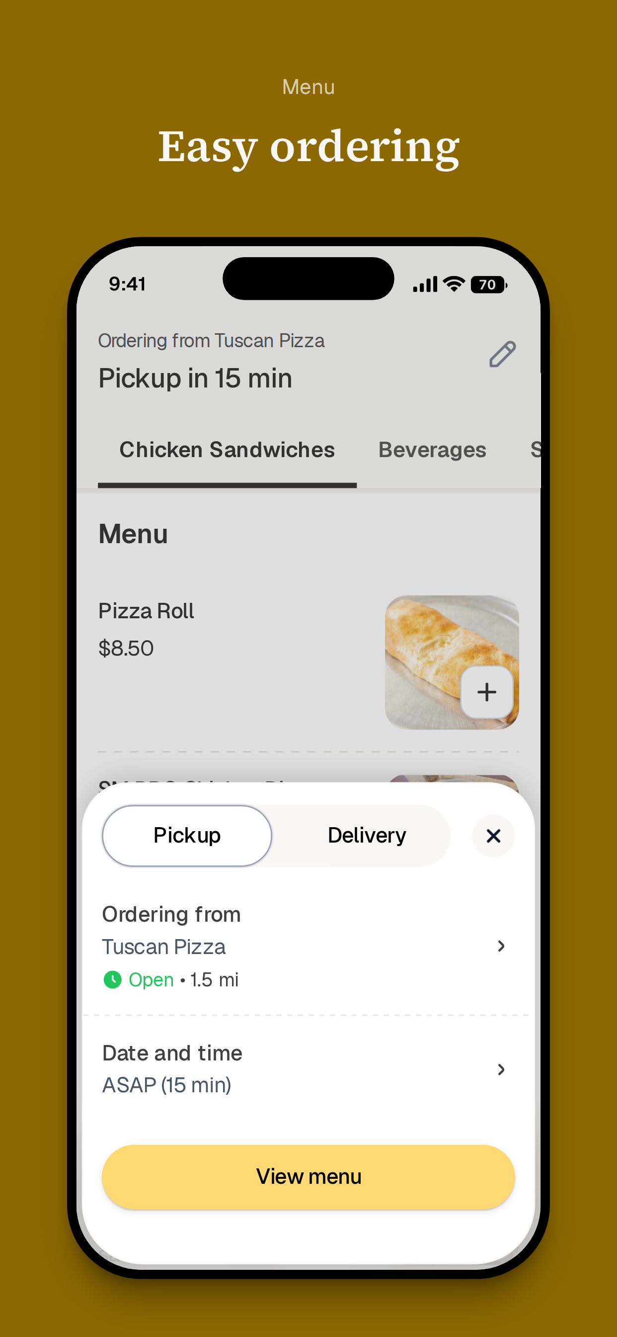 Tuscan Pizza screenshot 3