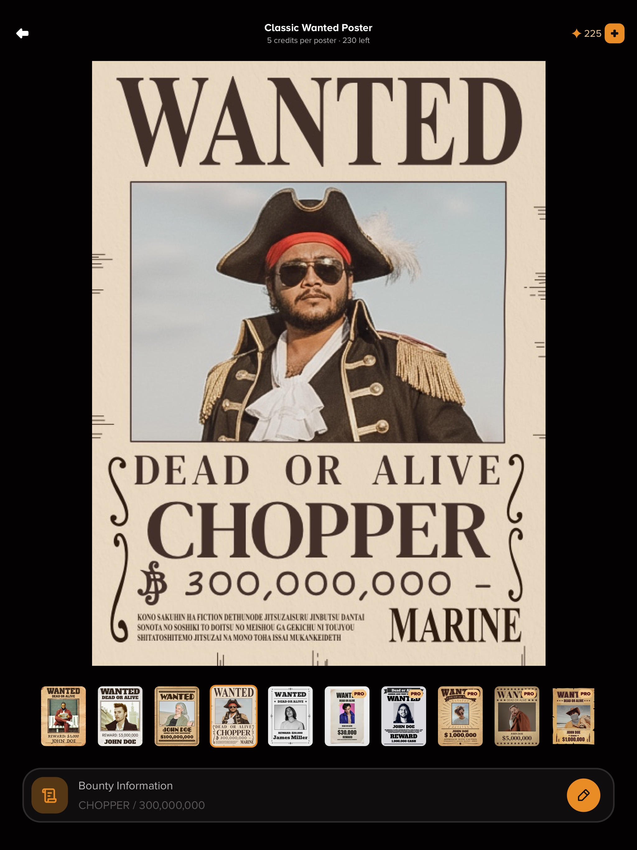 Wanted Poster Maker