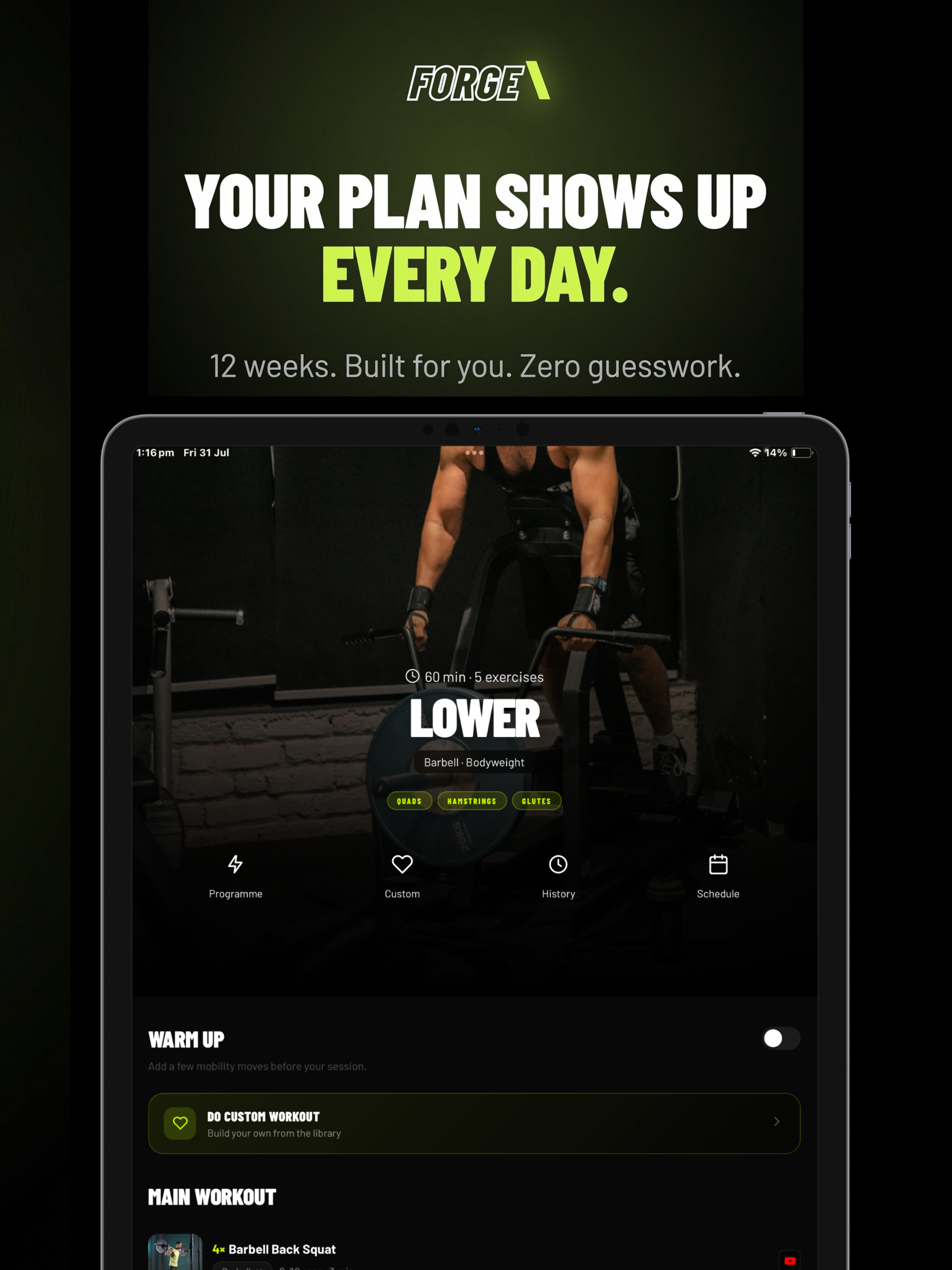 Forge: Daily Workout Streak screenshot 7