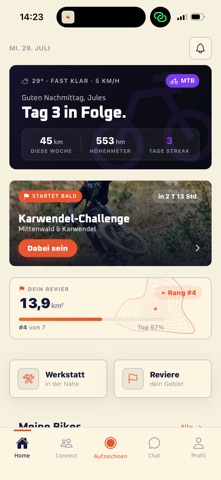 Bikeley screenshot