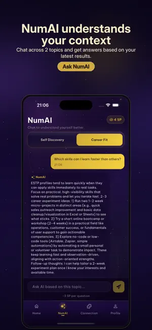 NumVerse AI: Self Insight screenshot 3