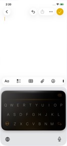 ARC Type Keyboard screenshot