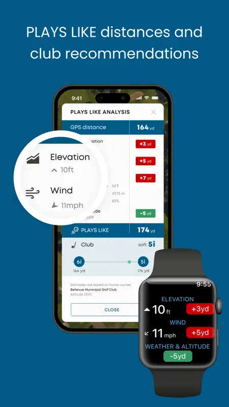 Golf Pad GPS Range Finder screenshot 3 of 10