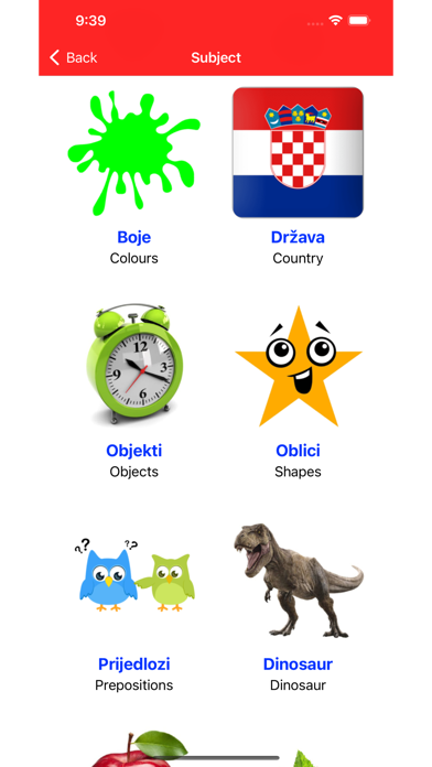 Learn Croatian Vocabulary