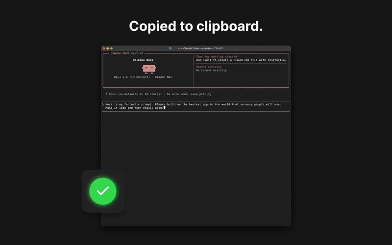 Speak to Clipboard screenshot