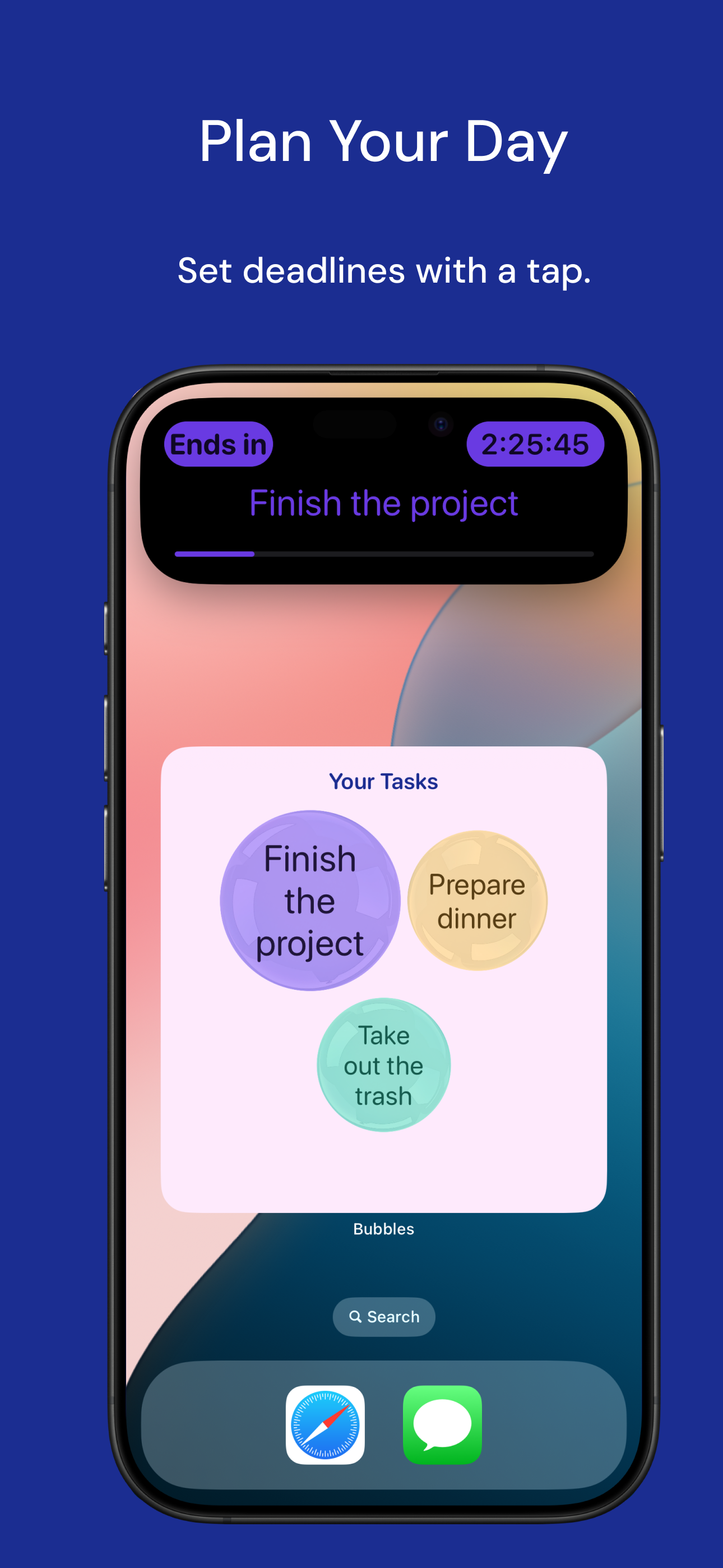 Bubbles - Daily Tasks screenshot 3