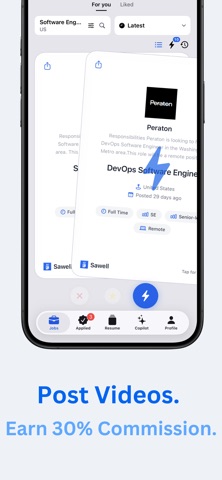 Sawell: AI Job Agent iPhone screenshot
