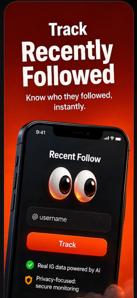 Recent Follow Tracker Catch IG - App de Redes sociales | MWM