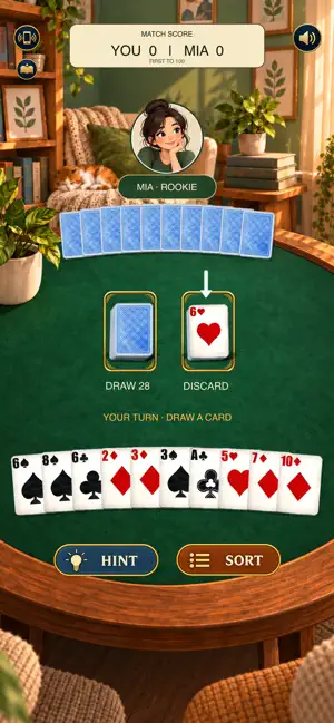 Gin Rummy Journey - Grand Tour screenshot 3