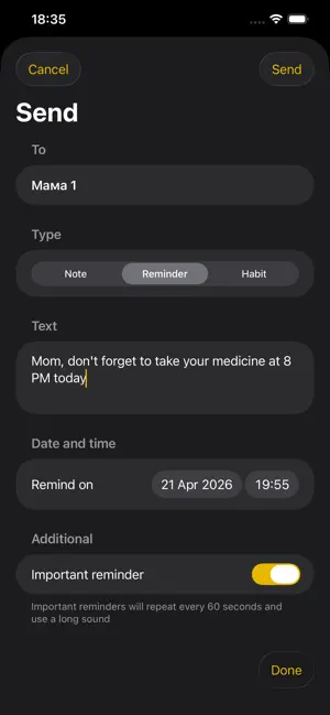 SpeakNote: Voice Reminders screenshot 4