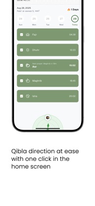 Salah Tracker - five daily screenshot 4